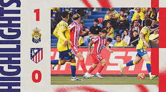 HIGHLIGHTS | UD Las Palmas 1-0 Atlético de Madrid | 24/25 LaLiga, MD 32