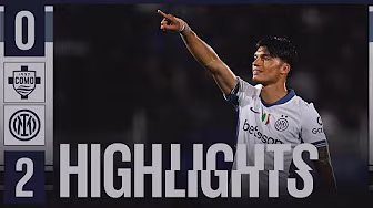 OUR LEAGUE CAMPAIGN ENDS HERE ⏹️ | COMO 0-2 INTER | HIGHLIGHTS | SERIE A 2024/25 ⚫🔵🇬🇧