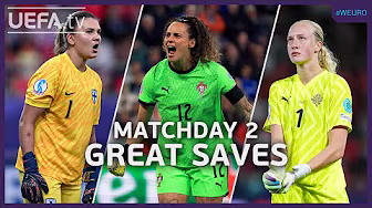 Women's EURO Great Saves | Matchday 2 background