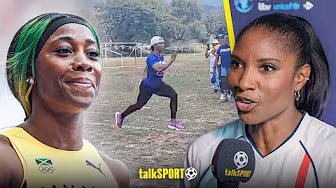 'You Just Couldn't Let Anyone Else Win!' Denise Lewis On Shelly-Ann Fraser-Pryce Viral Video!