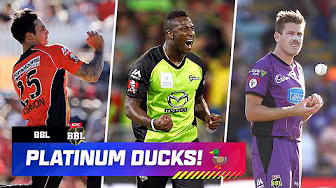 PLATINUM DUCKS 🦆 Every Wicket Taken Off The First Ball Of A BBL Match 😱