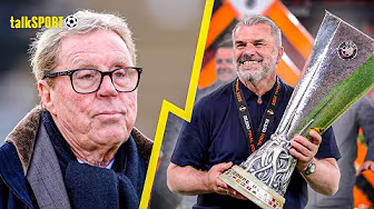 Harry Redknapp REACTS to Tottenham's Europa League win & PREDICTS Ange Postecoglou's fate background