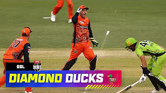 DIAMOND DUCKS 🦆 😭 Batters Dismissed Without Facing A Ball | #BBL