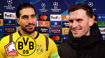 ‘We deserve to be in the quarter-finals!’ | Can & Groß after OSC Lille - BVB 1:2 background