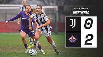 HIGHLIGHTS Poule Scudetto | Juventus Women 0-2 Fiorentina | Serie A background