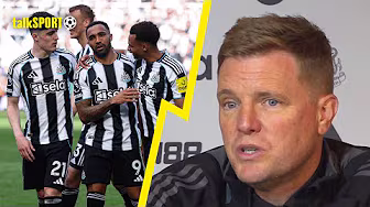"Monumental Season!" Eddie Howe PROUD of Newcastle United for CLINCHING Champions League football! background