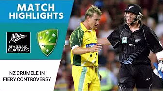 Brett Lee Controversy & Clarke's Classy Fifty | Daryl Tuffey 14 balls Over | NZ Crumble In Fiery ODI