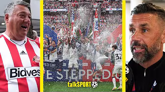 "Got the job done!" Kevin Phillips & Sunderland fans REACT to Championship play-off triumph! backdrop
