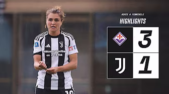 HIGHLIGHTS Serie A Poule Scudetto | Fiorentina 3-1 Juventus Women