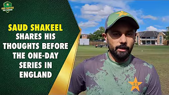 Pakistan Shaheens Captain Saud Shakeel Shares His Thoughts Before the One-Day Series in England background