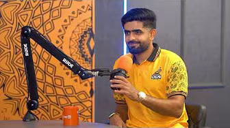 Babar Azam Podcast 2025 | '' Always Support Zalmi '' | Off Topic | Ufone 4G | Zalmi TV background