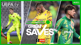INCREDIBLE De Gea Save! 😱 | Great Conference League Quarter-Final Saves