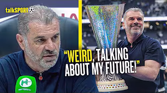 Ange Postecoglou SPEAKS OUT on his FUTURE after Tottenham Hotspur's 4-1 LOSS to Brighton! background