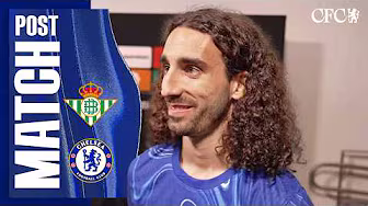 MARESCA, CUCURELLA, GEORGE & ACHEAMPONG reflect on final! | Real Betis 1-4 Chelsea | UECL 24/25 backdrop