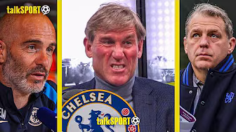 "My solution is... SHUT UP!" Simon Jordan SLAMS Chelsea coach and owner over fixture complaints background