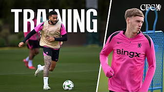 TRAINING ahead of the Magpies 🔜⏳ | Chelsea Training | CFC 24/25 background