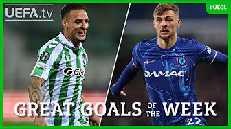 ANTONY Madness! 🔥 | Europa League GREAT GOALS Semi-Finals Edition