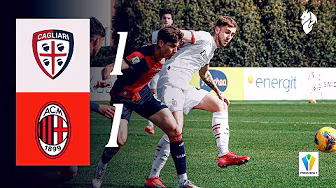 Turco salvages a point as the team ends match in 10 | Cagliari 1-1 AC Milan | Highlights Primavera