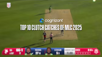 Top 10 Clutch Catches Of 2025 Cognizant Major League Cricket