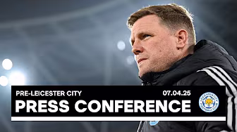 Alex Isak Fitness Update | Eddie Howe Press Conference | Leicester City (A) background