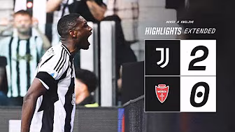 EXTENDED HIGHLIGHTS Serie A | Juventus 2-0 Monza | NICO & KOLO MUANI's goals secured the victory background