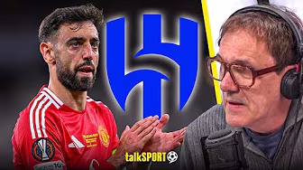 "I'd take it IMMEDIATELY!" Cascarino INSISTS Man Utd MUST SELL Bruno Fernandes to Al-Hilal! background