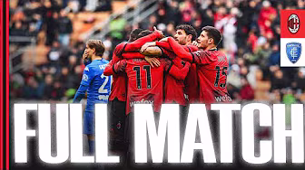Pulisic's goal is the difference | AC Milan 1-0 Empoli | Full Match Serie A 2023/24 background