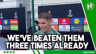 We've BEATEN them THREE times already this season | Micky van de Ven ahead of Man United final background