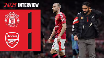 Amorim & Eriksen React To Arsenal Draw 🗣️