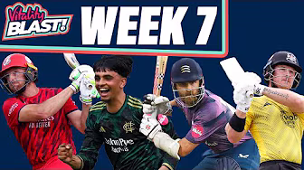 Jos Buttler Fireworks with Bat & Farhan Ahmed Hat-Trick | Vitality Blast Highlights Show | Episode 7