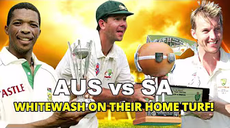 Australia Whitewashed South Africa 3-0 On Their Home Turf | Recap The Unforgettable 2006 Test Series background