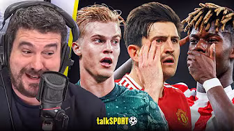 "Lose To Bilbao In The Final!" Alex Crook BITES At Spurs Fan's Europa League Comment On Man United! backdrop