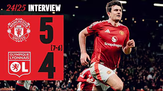 "One Of The Maddest Games Ever!" 😱 | Man Utd v Lyon Reaction background