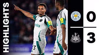 Leicester City 0 Newcastle United 3 | Premier League Highlights | Murphy Strikes Twice! background