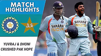 Dhoni-Yuvraj Crushed Pakistan's Hope | Ganguly-Gambhir Built The Base | Afridi Failed To Break India