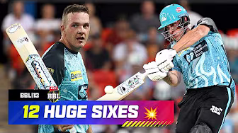Josh Brown Hits The MOST SIXES in a BBL Match | #BBL13