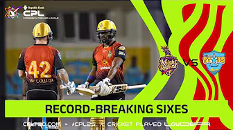 McCullum and Bravo Smash MOST SIXES in CPL History!