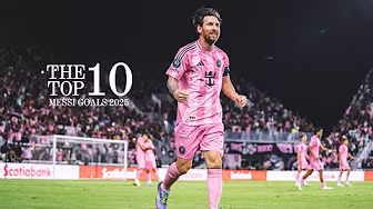 Lionel Messi • The Top 10 Goals in 2025 so far
