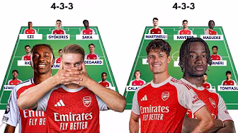 ARSENAL SQUAD DEPTH 2025/2026 WITH TRANSFERS SUMMER 2025