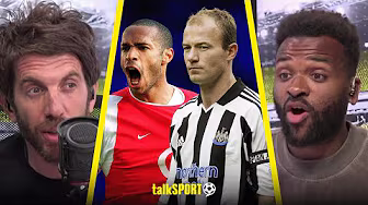 "Over ANYTHING..." Darren Bent BELIEVES Thierry Henry was a better GOALSCORER than Alan Shearer!