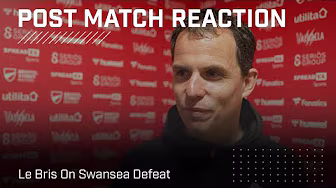 "It's a disappointing result" | Le Bris On Swansea Defeat | Post Match Reaction background