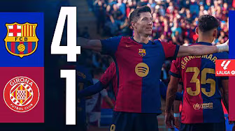FC BARCELONA 4 vs 1 GIRONA | LALIGA 2024/25 MD29 (WITH COMMENTARY)