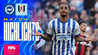HIGHLIGHTS | Brighton v Fulham | Premier League background