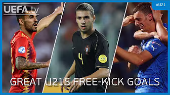 ⭐ CEBALLOS, VELOSO, GABBIADINI | Classic UNDER-21 EURO Free-kick Goals! background