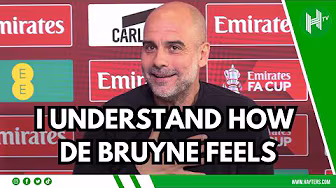 De Bruyne joining PL rival? I UNDERSTAND his feelings! Pep Guardiola backdrop