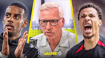 "Fingers crossed it's not Isak OUT..." Alan Pardew reacts as Newcastle eye RECORD MOVE for Ekitike!