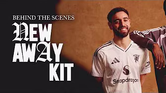 New 2025/26 Away Kit! ⚪️🟣 | Behind The Scenes background