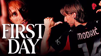 Luka Modrić's First Day | #WelcomeModrić background