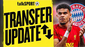 "He's been PUSHING for this move!" Alex Crook REVEALS that Luis Diaz is CLOSE to joining Bayern! background
