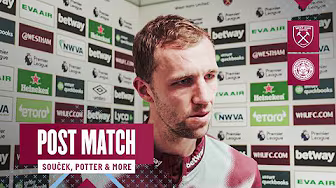 "Very Good" | Souček, Potter, Ward-Prowse & Kilman | Post Match Reaction | West Ham v Leicester City background
